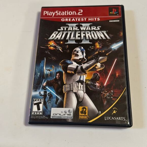 Star Wars: Battlefront II Greatest Hits Sony PlayStation 2 PS2 - Picture 1 of 4